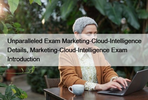 Unparalleled Exam Marketing-Cloud-Intelligence Details, Marketing-Cloud-Intelligence Exam Introduction